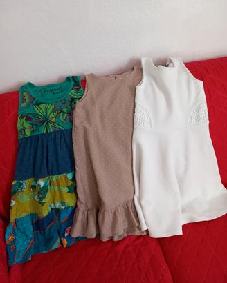 vestitini bimba 7/8 anni