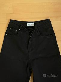 jeans neri ragazza 