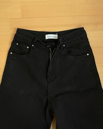jeans neri ragazza 