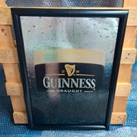 GUINNESS quadro specchio da pub locanda bar
