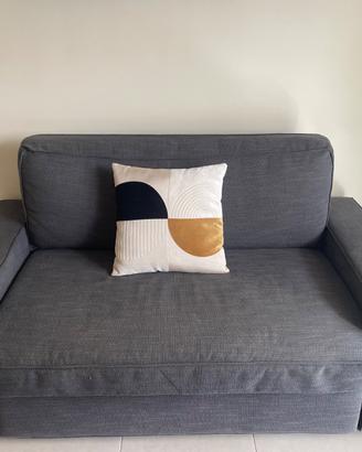 Divano IKEA 2 posti grigio scuro