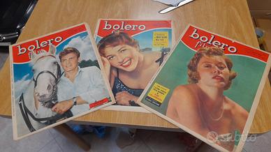 n. 3 RIVISTE FOTOROMANZO BOLERO 1955