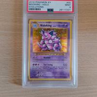 Carta Pokemon Nidoking XY Evolution psa9 inglese