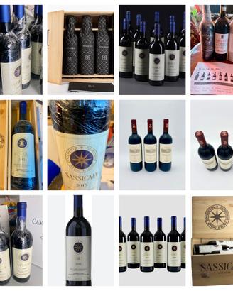 Sassicaia/Masseto/Ornellaia e altri Bolgheri
