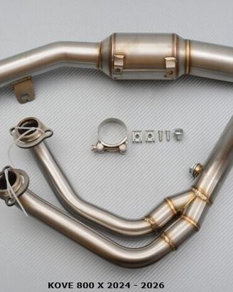 Linea completa / Scarico KOVE 800 X 2024 - 2026