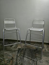 sgabelli in alluminio 