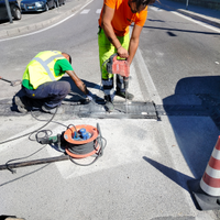 Operaio lavori stradali