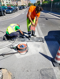 Operaio lavori stradali