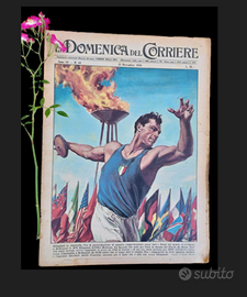 La Domenica del Corriere 25 novembre 1956 Carducci