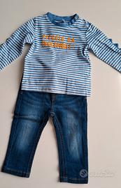 Completi neonato tg. 6/9 mesi