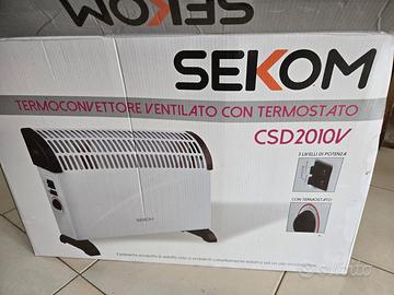 Termoconvettore ventilato elettrico 