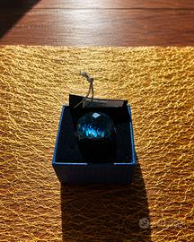 anello Swarovski Nirvana Blu NUOVO fermasciarpa