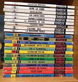 Lotto 22 Fumetti Diabolik anni 70/80 e ristampe