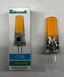 Lampadina LED G4 3W 3000 K bianco caldo