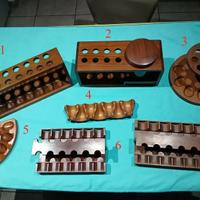 COLLEZIONE N.9 PORTAPIPE IN LEGNO ITALIANE