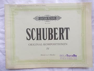 SCHUBERT Franz Composizioni originali fur klavier