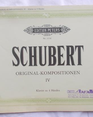 SCHUBERT Franz Composizioni originali fur klavier