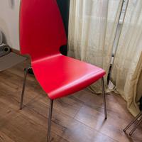 Sedia VILMAR Ikea Rosso