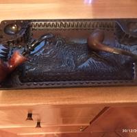 PORTAPIPE LEGNO INTARSIATO 