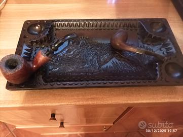 PORTAPIPE LEGNO INTARSIATO 