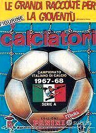 Set compl figurine album calciatori panini 1967/68