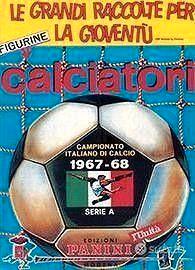 Set compl figurine album calciatori panini 1967/68