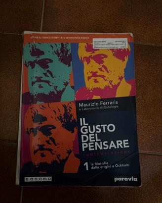 Libro “Il gusto del pensare 1”