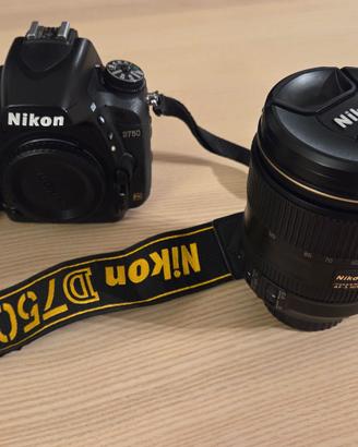 Nikon D750 con ottica 24-120 mm