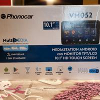 Autoradio android Phonocar VM52 10,1" 1din 