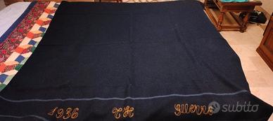 Coperta Regia Marina 1936 in lana vergine