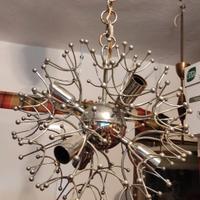 lampadario sputnik anni vintage