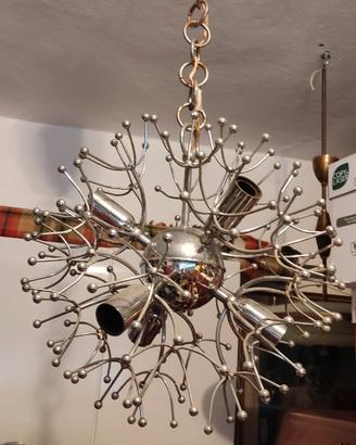 lampadario sputnik anni vintage