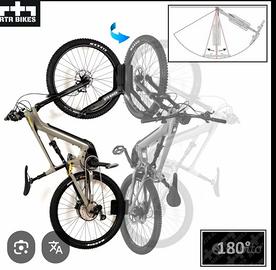 Gancio ebike muro girevole 