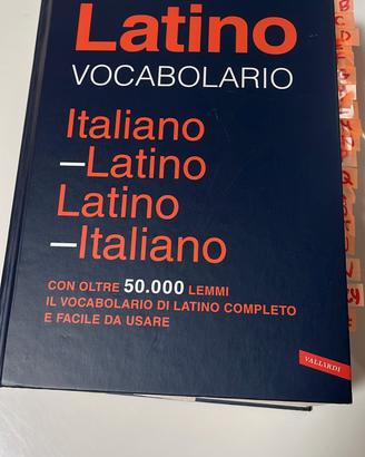 Vocabolario latino/italiano 