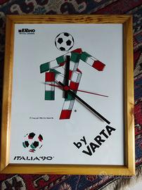 Italia 90 orologio da parete Varta Ceramiche Ragno