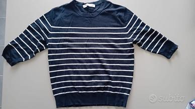 Maglione con maniche a tre quarti