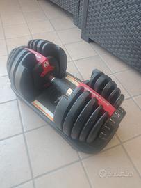 manubrio palestra peso  regolabile 