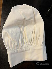 Cappello classico cuoco bianco professiinal line