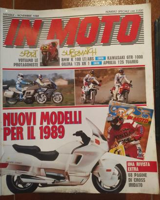  rivista IN MOTO numero 11 del 1988