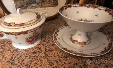 Porcellane Depos Limoges Zuppiera e Portafrutta