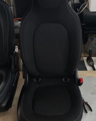 Tappezzeria Smart Brabus nera nuova