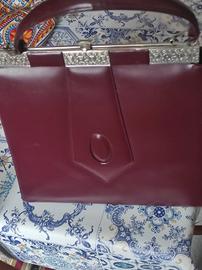 Borsa in vera pelle. 