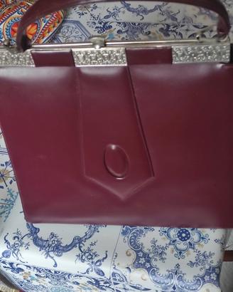 Borsa in vera pelle. 