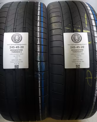 2 GOMME 245 45 20 BRIDGESTONE A69001