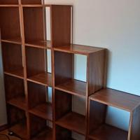 Libreria mogano artigianale