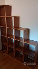 Libreria mogano artigianale