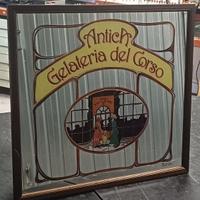 INSEGNA  PUBBLICITARIA-ANTICA GELATERIA DEL CORSO