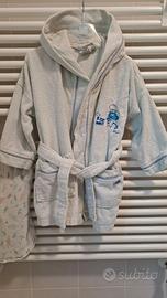 Accappatoio Zucchi dei puffi