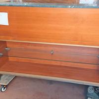 🧱✨BANCO VETRINA RIVESTITO IN LEGNO🧱✨