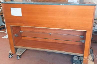 🧱✨BANCO VETRINA RIVESTITO IN LEGNO🧱✨